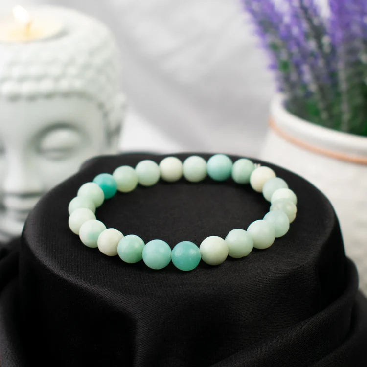 Amazonite Bracelet - Reduce Stress and Anxiety